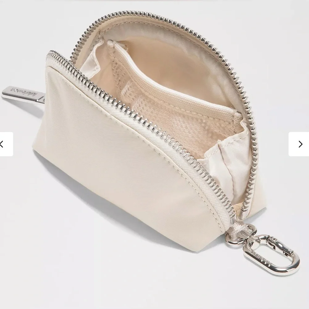 🍋💞LULULEMON  Dual Pouch Wristlet Wallet- Lavender Lux/Light Ivory/Goodnight Plum